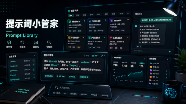 提示词小管家封面