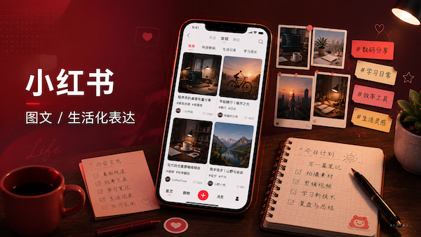 小红书封面